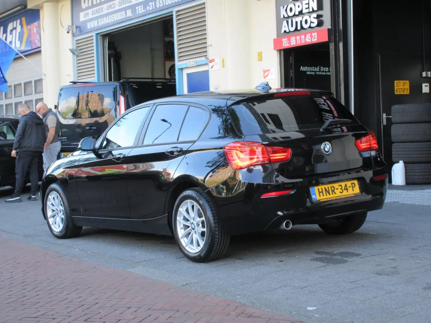 BMW 116 1-serie 116d Sport Automaat Clima Stoelverwarming Чорний - 2