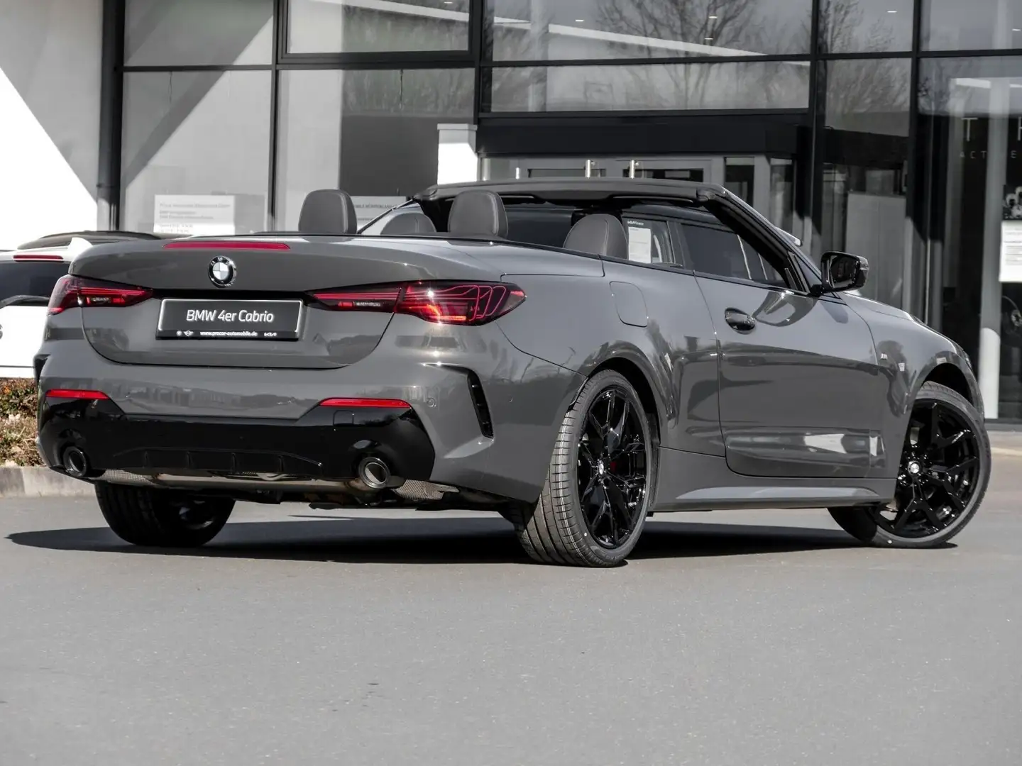 BMW 420 i M Sport ACC AHK HUD NAVI LED Sound Syst. Grigio - 2