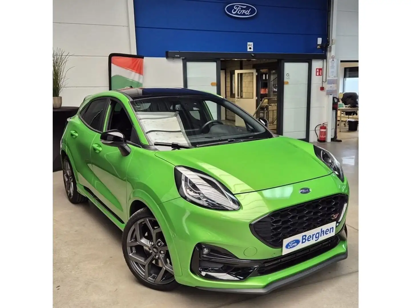 Ford Puma Ecoboost ST Groen - 1