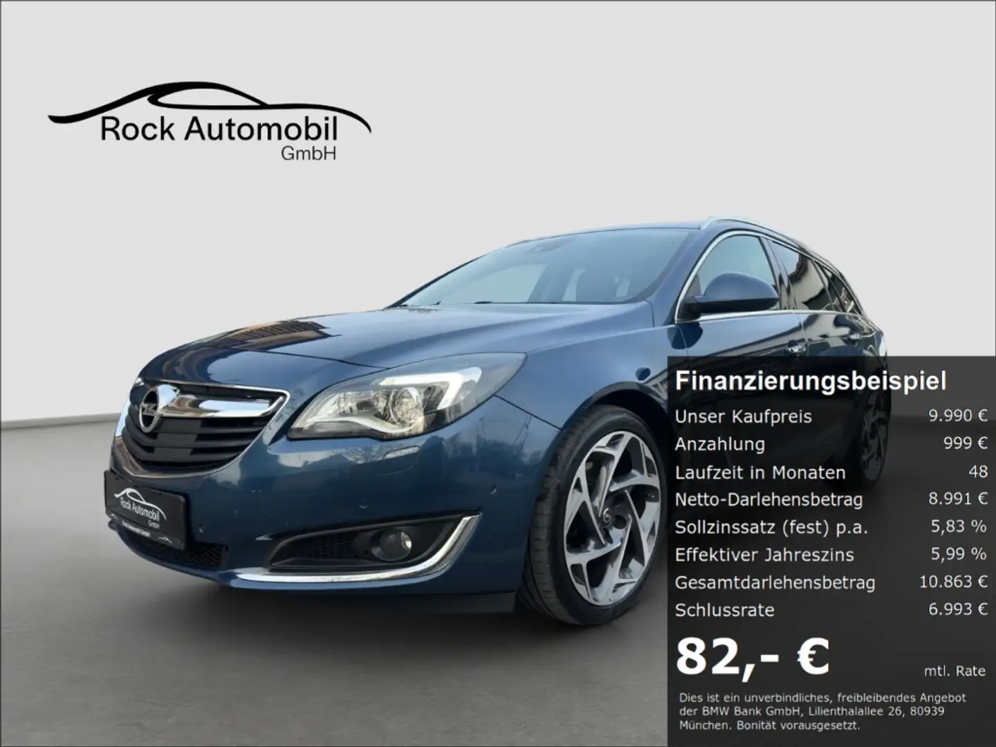 Opel Insignia A Sports Tourer 2,0 CDTI Business TÜV NEU Bleu - 1