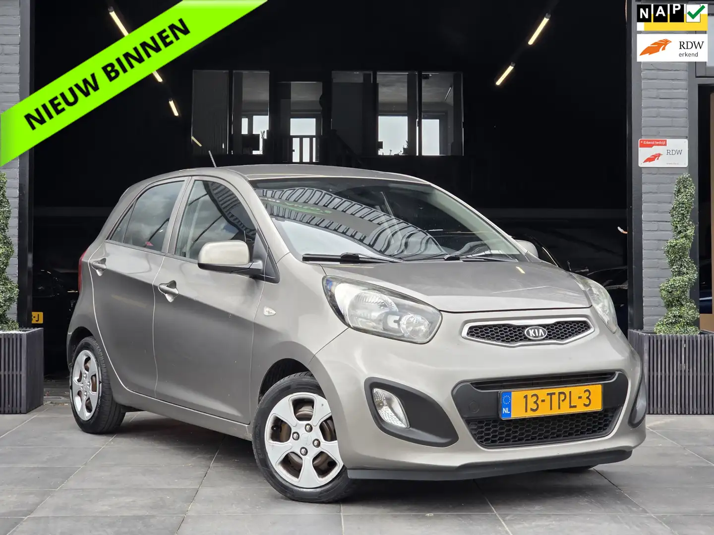 Kia Picanto 1.0 CVVT Comfort Pack|Airco|Elek.Ramen|NAP|1Eig Grijs - 1
