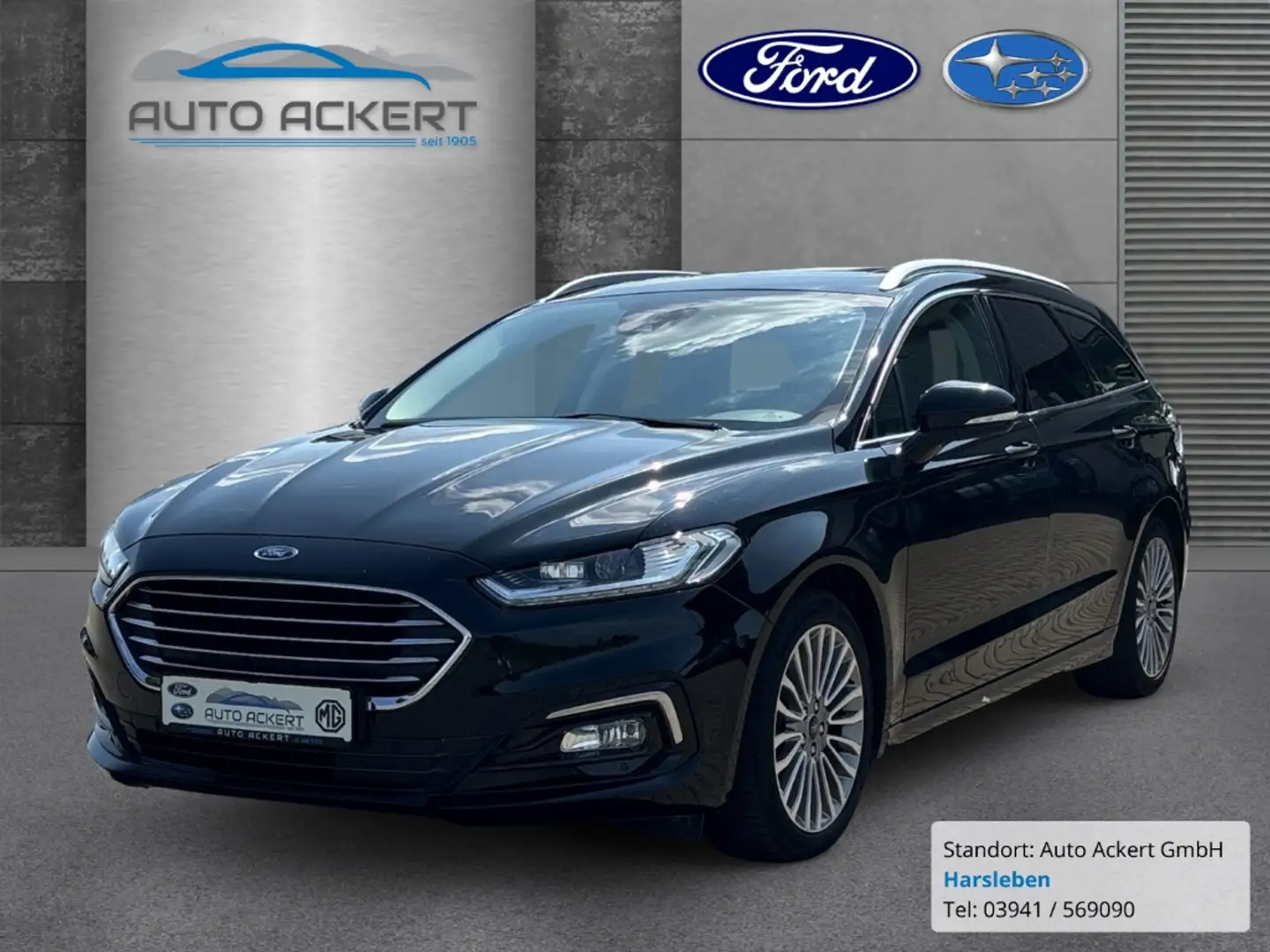 Ford Mondeo Turnier Titanium 2.0 EcoBlue EU6d-T Klima Navi ZV Noir - 1