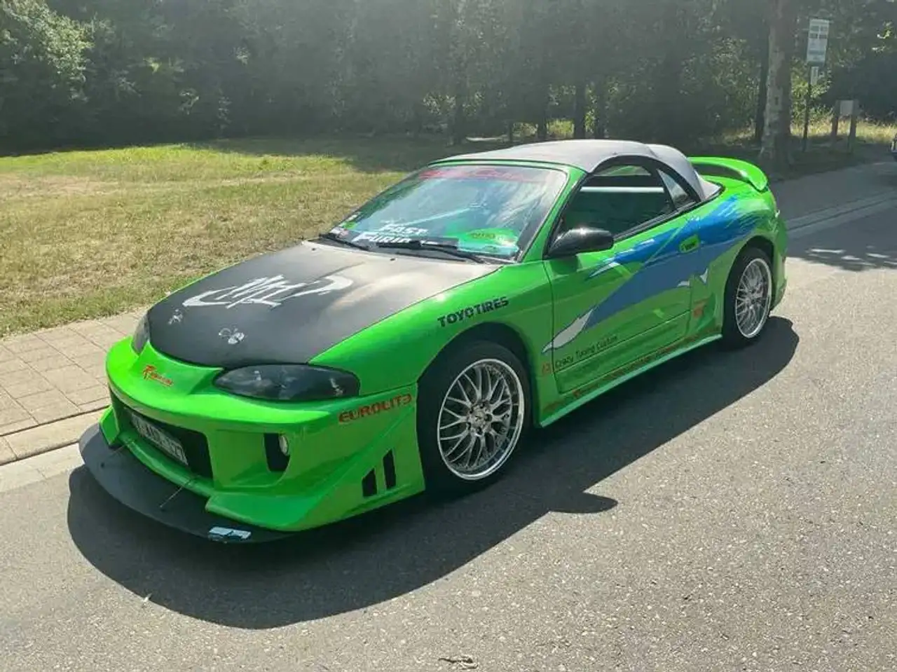 Mitsubishi Eclipse GS Spyder 1996 – Fast & Furious / Paul Walker Style – OLDTIMER, foto 2