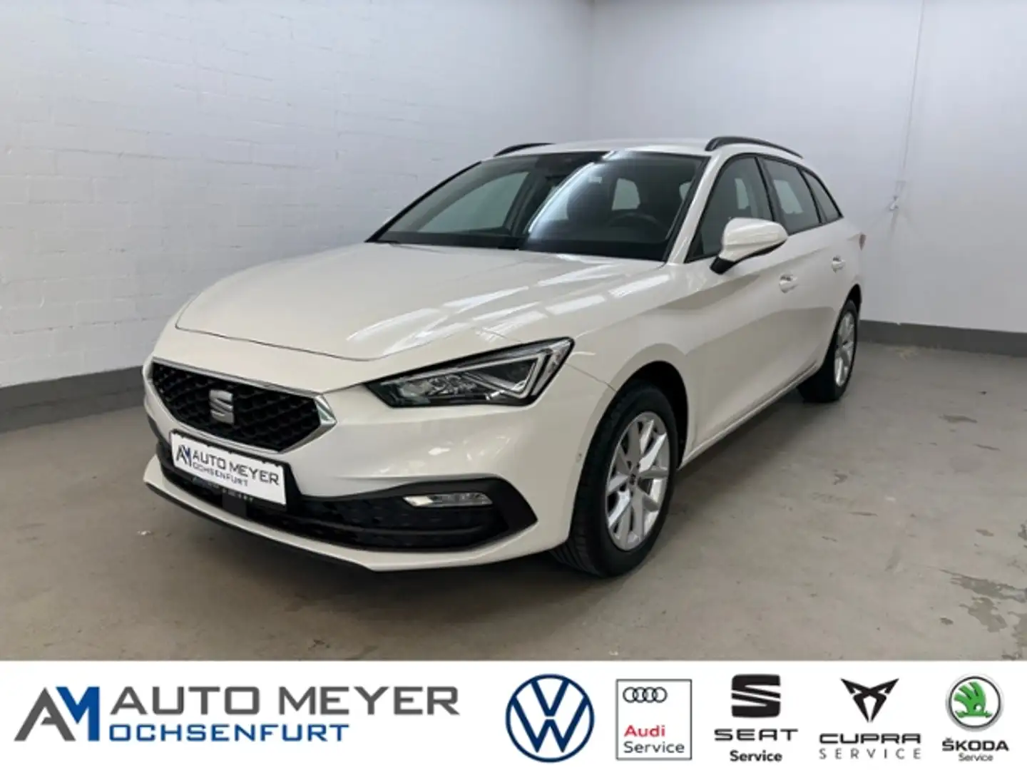 SEAT Leon SP Style 2.0 TDI 7-Gang DSG Kamera Navi ACC White - 1