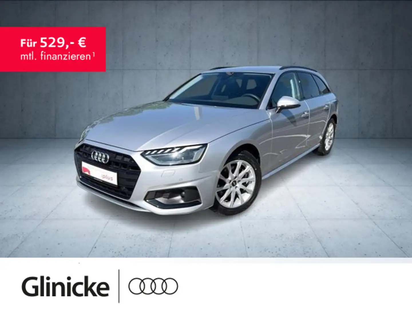 Audi A4 advanced 35 TDI AHK/LED/Nav/ACC/Assist/ Silber - 1