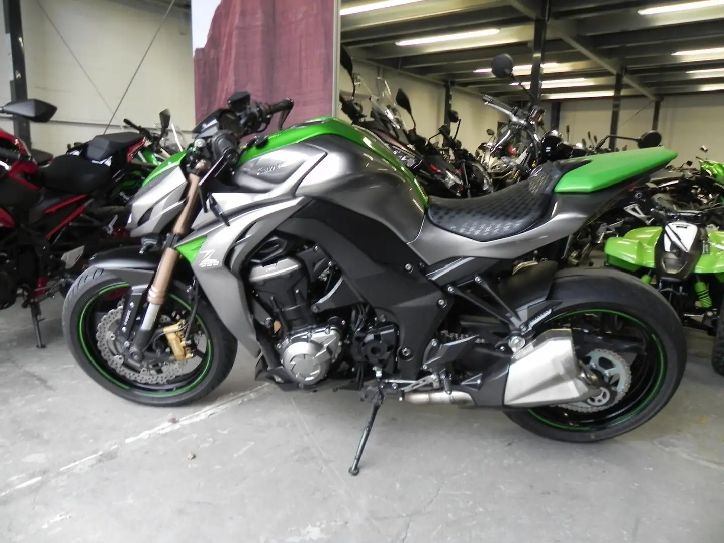 Kawasaki Z 1000 ABS zelena - 2