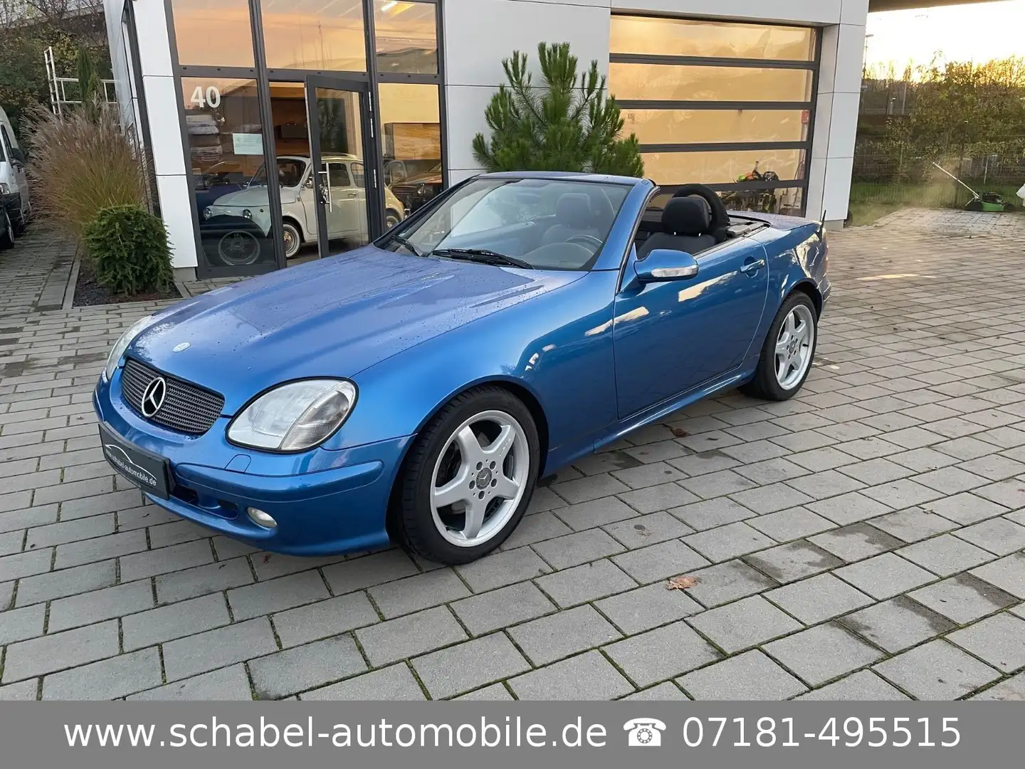 Mercedes-Benz SLK 320 Automatik 17"AMG KLIMA Bleu - 1
