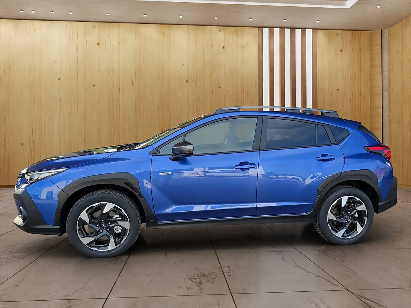 Subaru Crosstrek 2,0i e-Boxer HEV CVT Style Xtra Allrad Aut. Bleu - 2