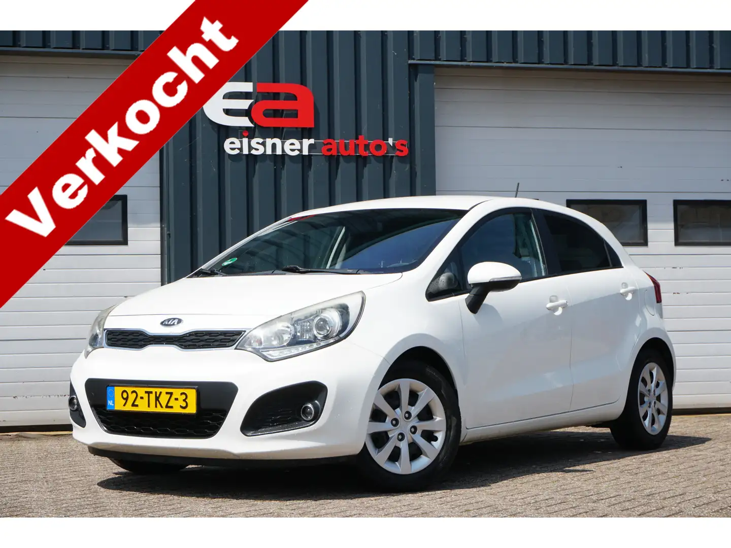 Kia Rio 1.2 CVVT Plus Pack 5 DEURS | AIRCO | Weiß - 1