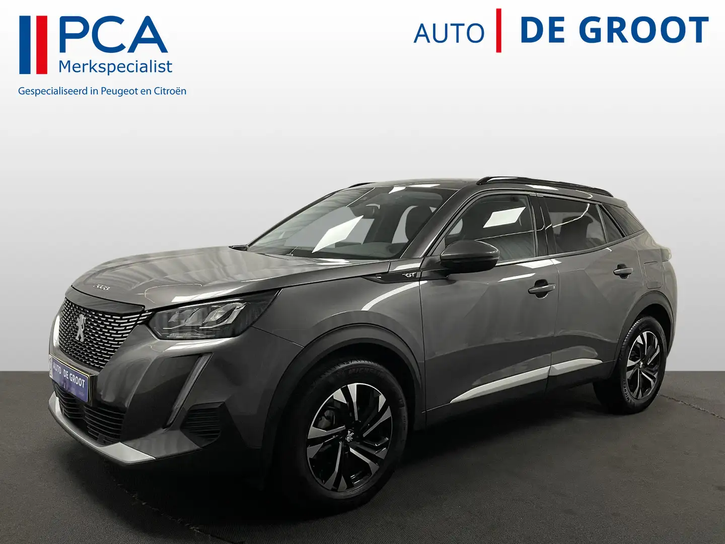 Peugeot 2008 ALLURE 130pk Navi | 3d Dash | Trekhaak | Stoelverw Grijs - 1