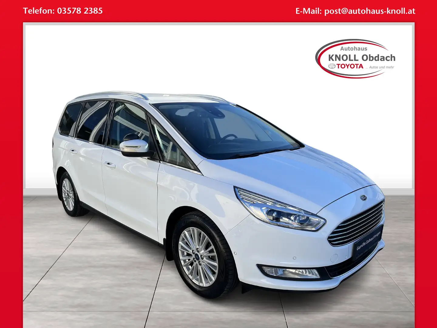 Ford Galaxy Titanium Bianco - 1