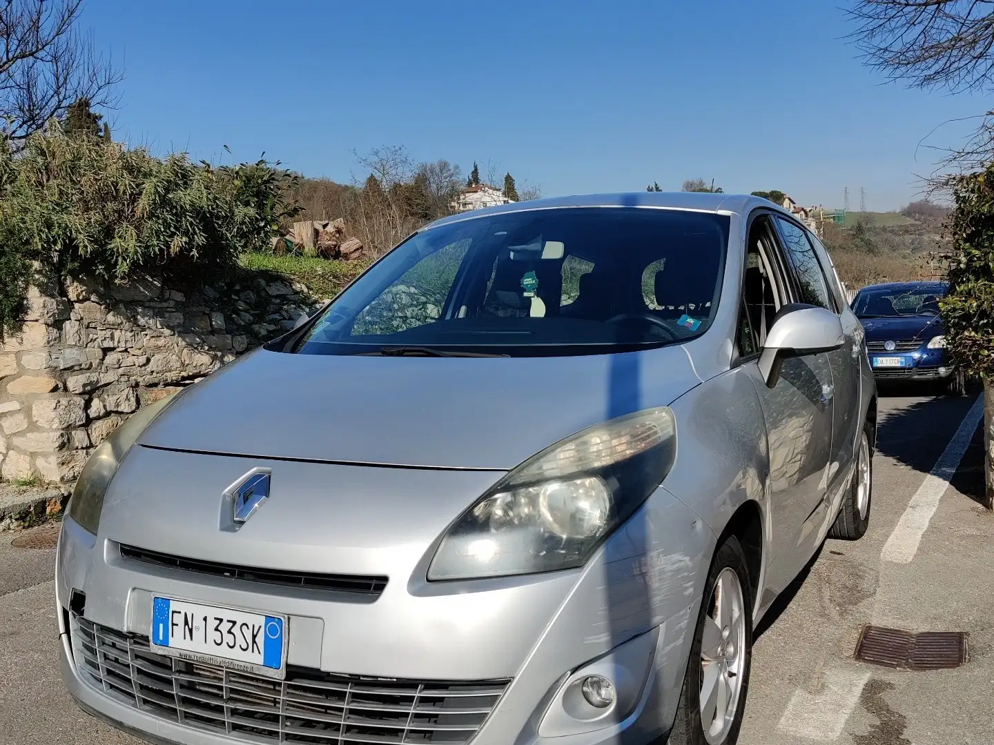 Renault Grand Scenic 1.5 dci Dynamique c/radio Srebrny - 1