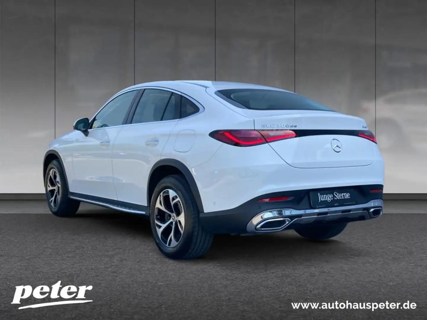 Mercedes-Benz GLC 300 de 4M Coupé Avantgarde/LED/Distronic/PSD Білий - 2
