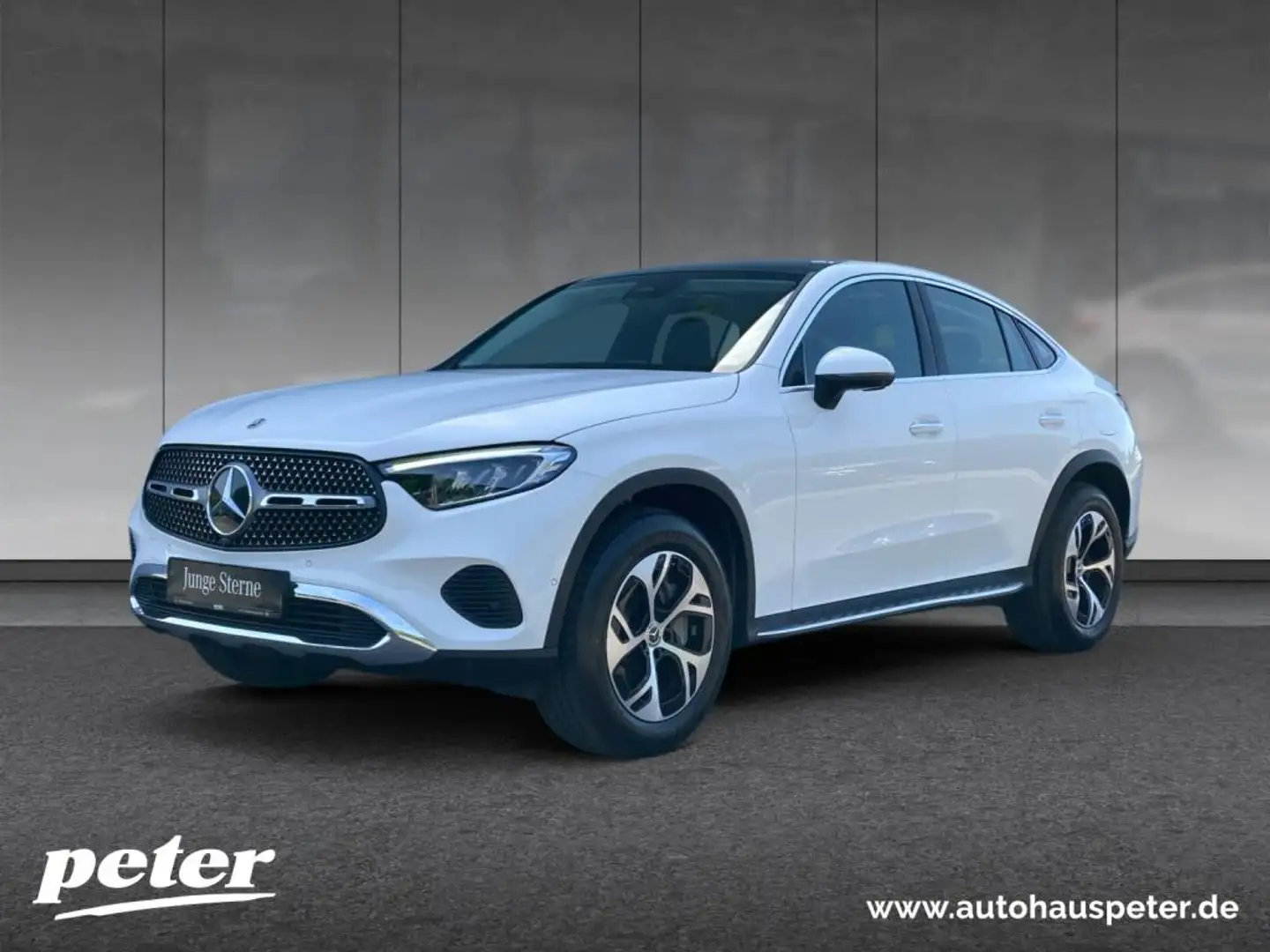 Mercedes-Benz GLC 300 de 4M Coupé Avantgarde/LED/Distronic/PSD Biały - 1