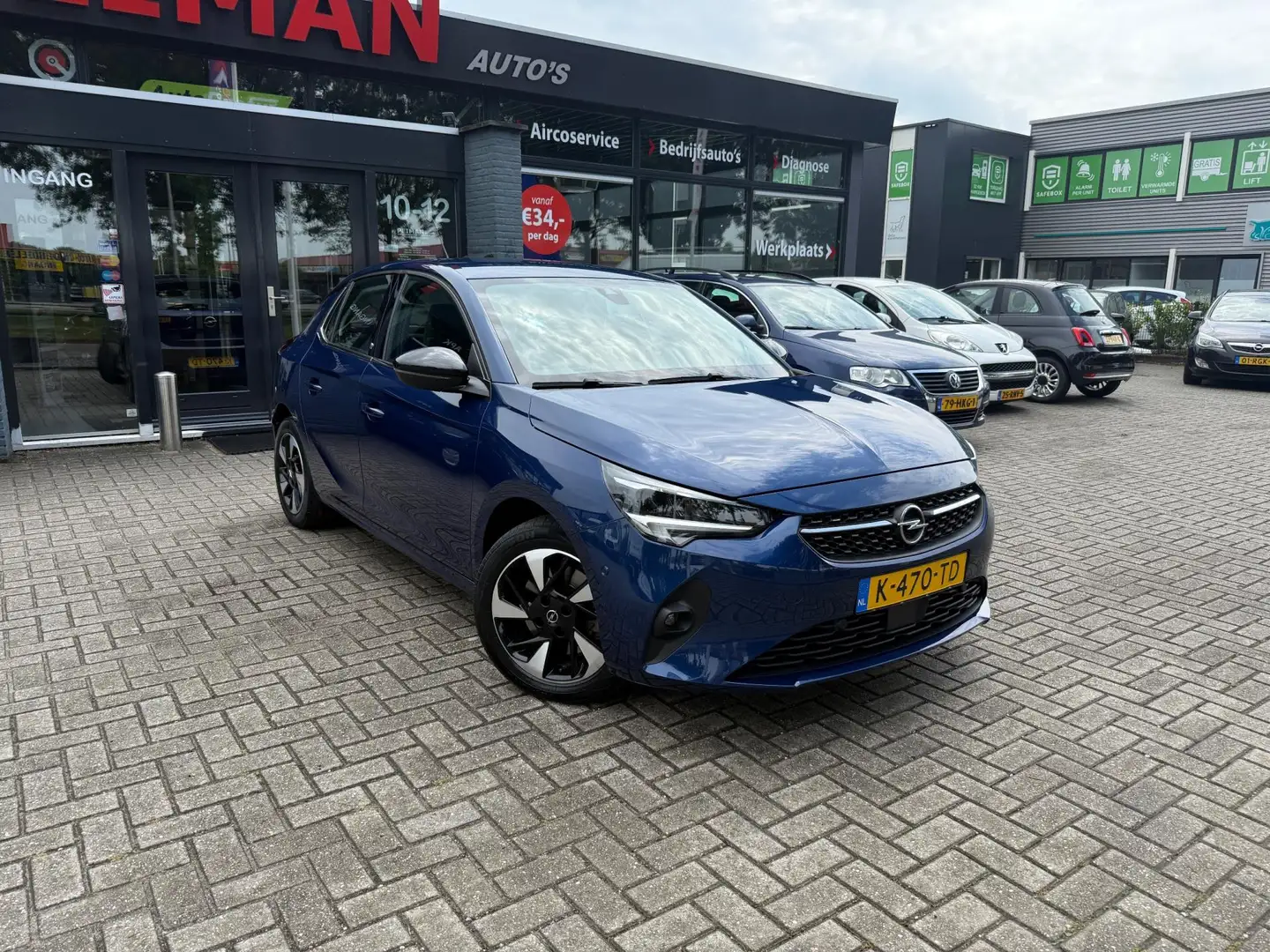 Opel Corsa-e Elegance 50 kWh Bleu - 2