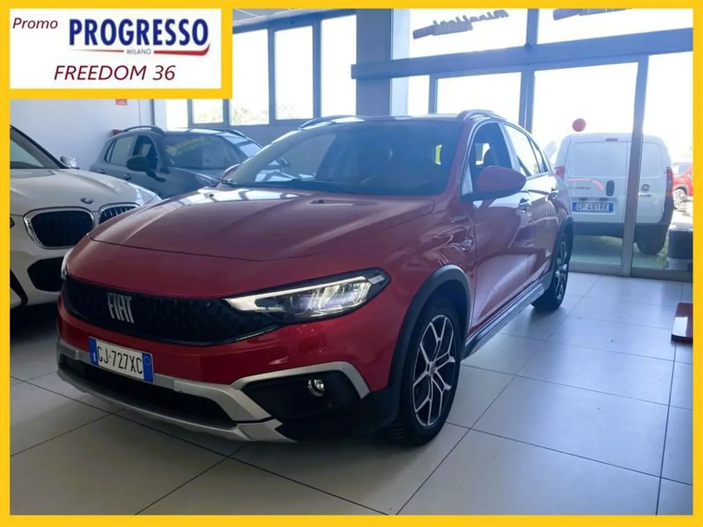 Fiat Tipo 1.5 Hybrid DCT 5 porte Red Cross Rouge - 1