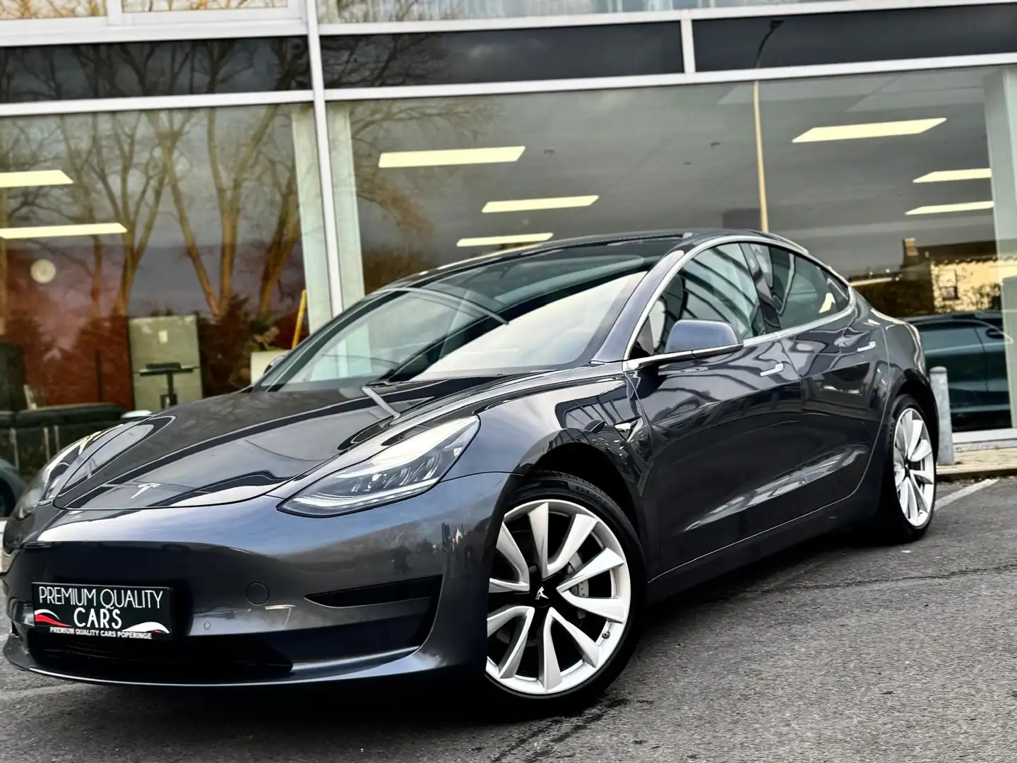 Tesla Model 3 BTW AFTREKB. / AUTO PILOT / 8 CAM / GREY Grijs - 1