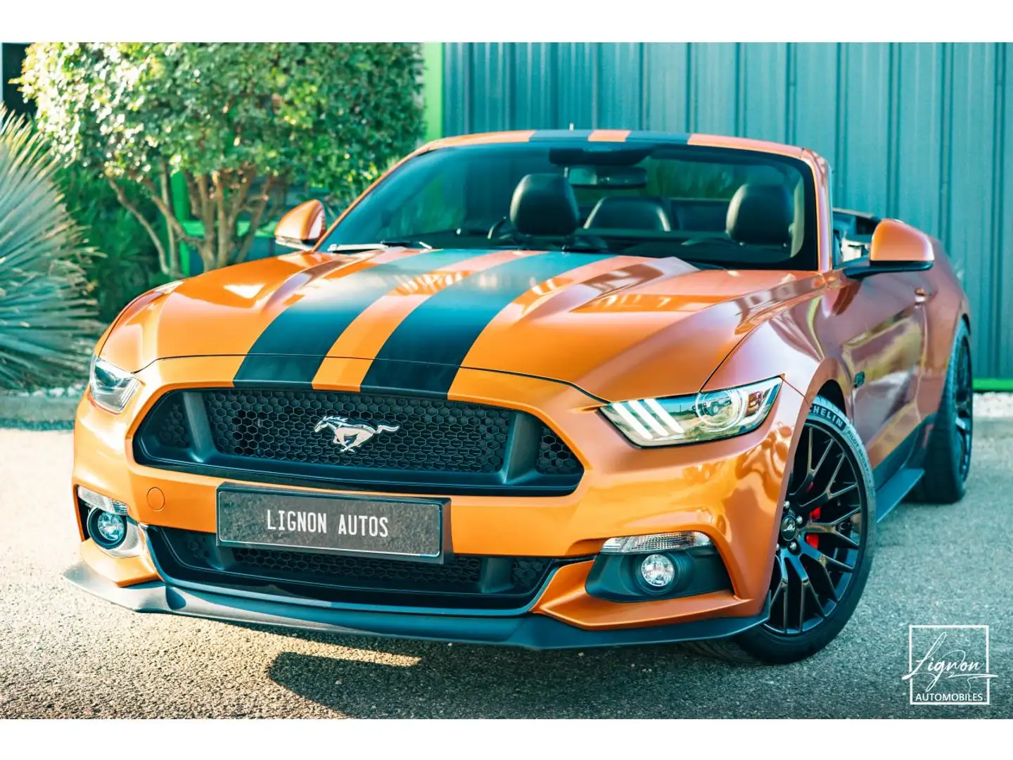 Ford Mustang Mustang Convertible 5.0 V8 Ti-VCT - 421 - BVA  CON Portocaliu - 1