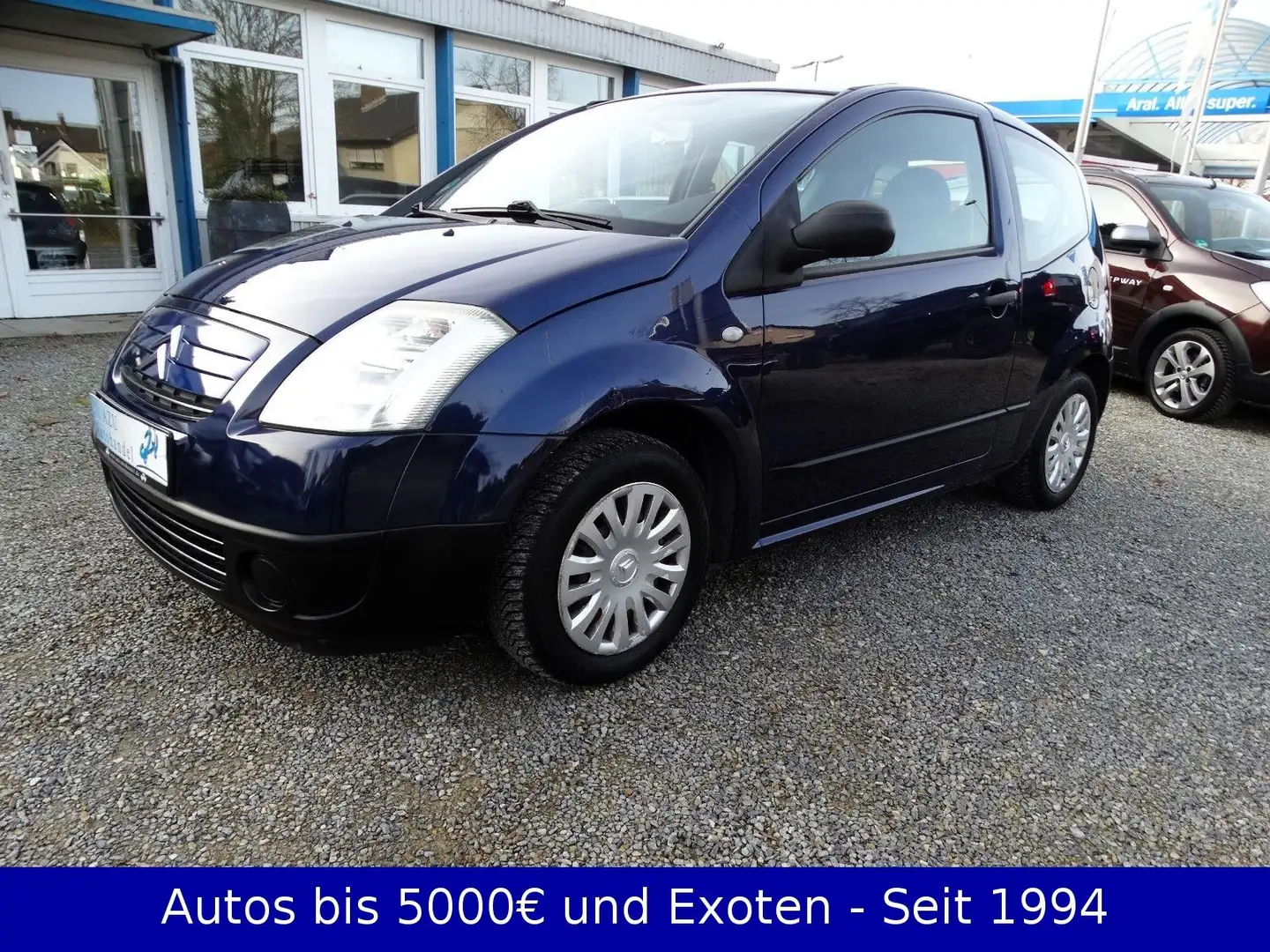 Citroen C2 1.1 - Wenig KM - Tüv Neu Blau - 1