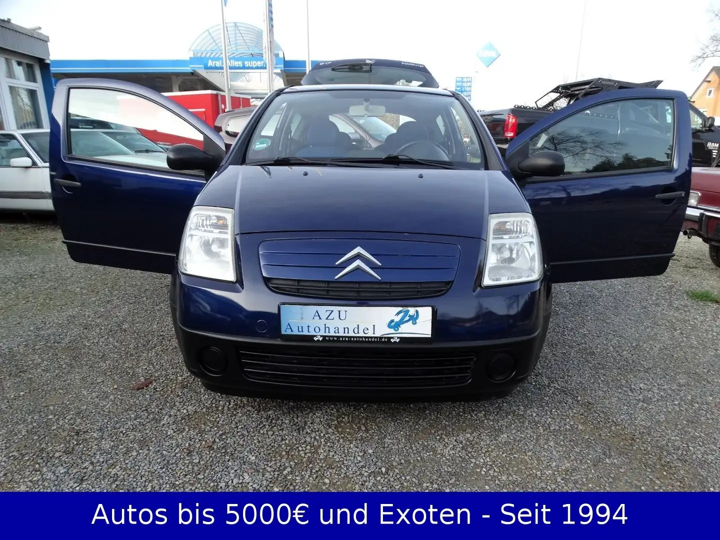 Citroen C2 1.1 - Wenig KM - Tüv Neu Blau - 2