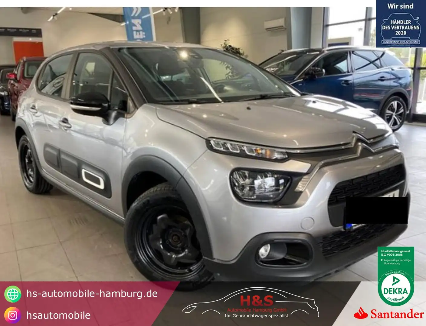 Citroen C3 Feel Pack 1 Hand Grau - 1
