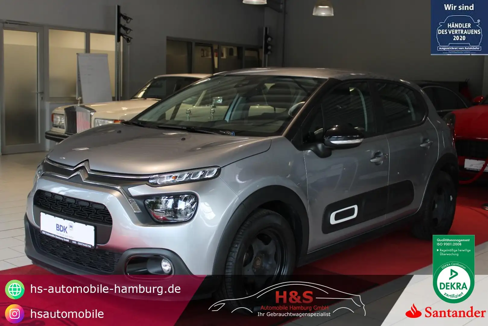 Citroen C3 Feel Pack 1 Hand Grau - 1