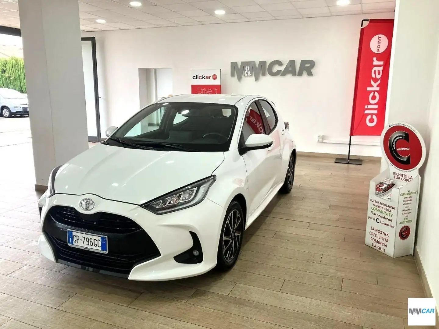 Toyota Yaris 1.0 5p. Trend Bianco - 2