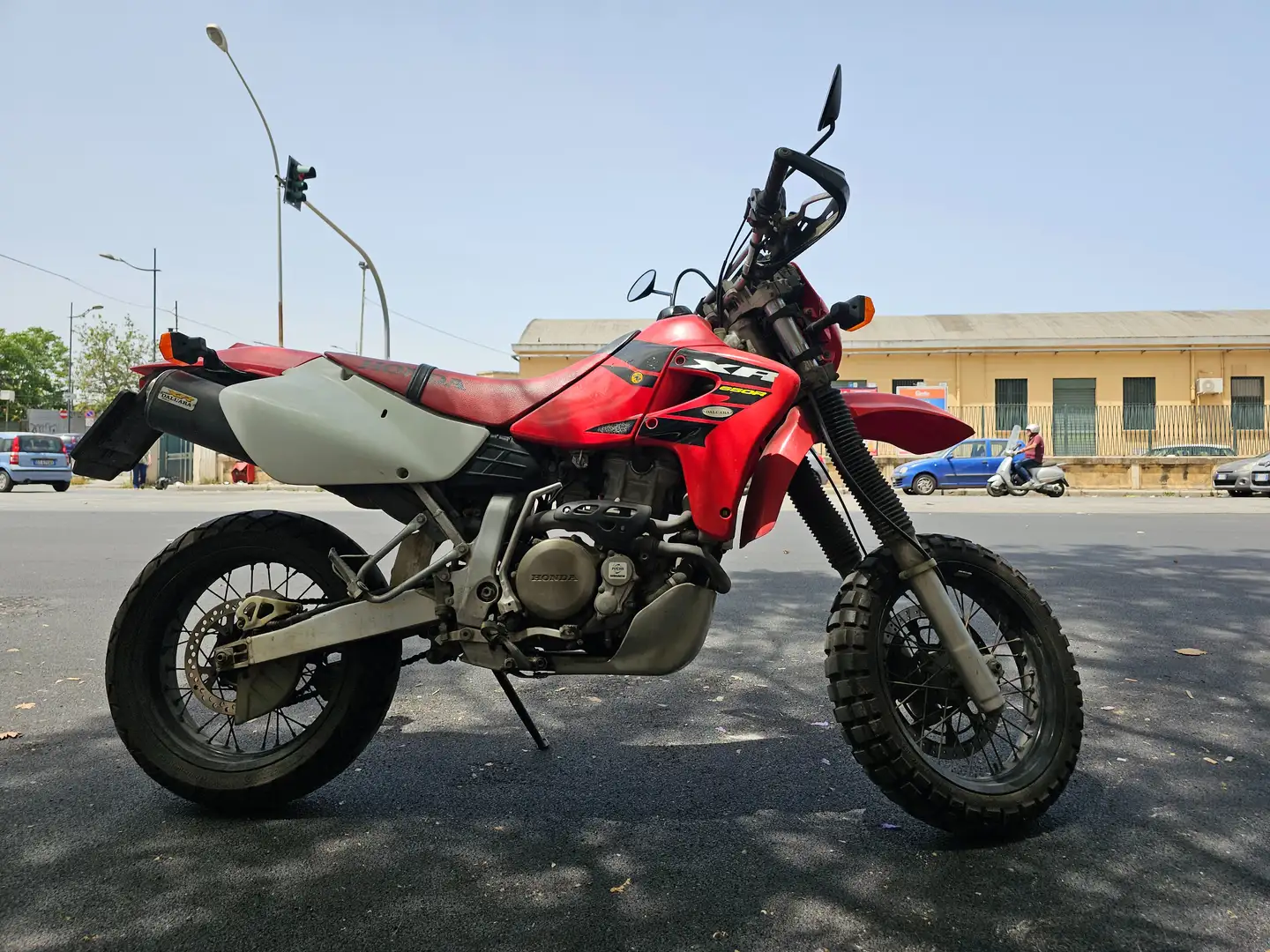 Honda XR 650 sm avviamento meccanico Червоний - 2