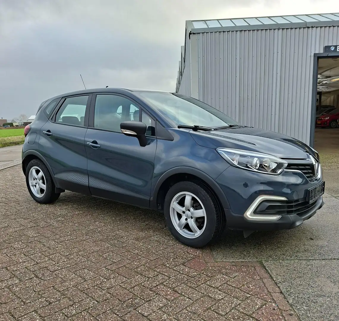 Renault Captur 0,9 TCe Life 5 drs Airco 2019 lage kmst 1e eig. Bleu - 2