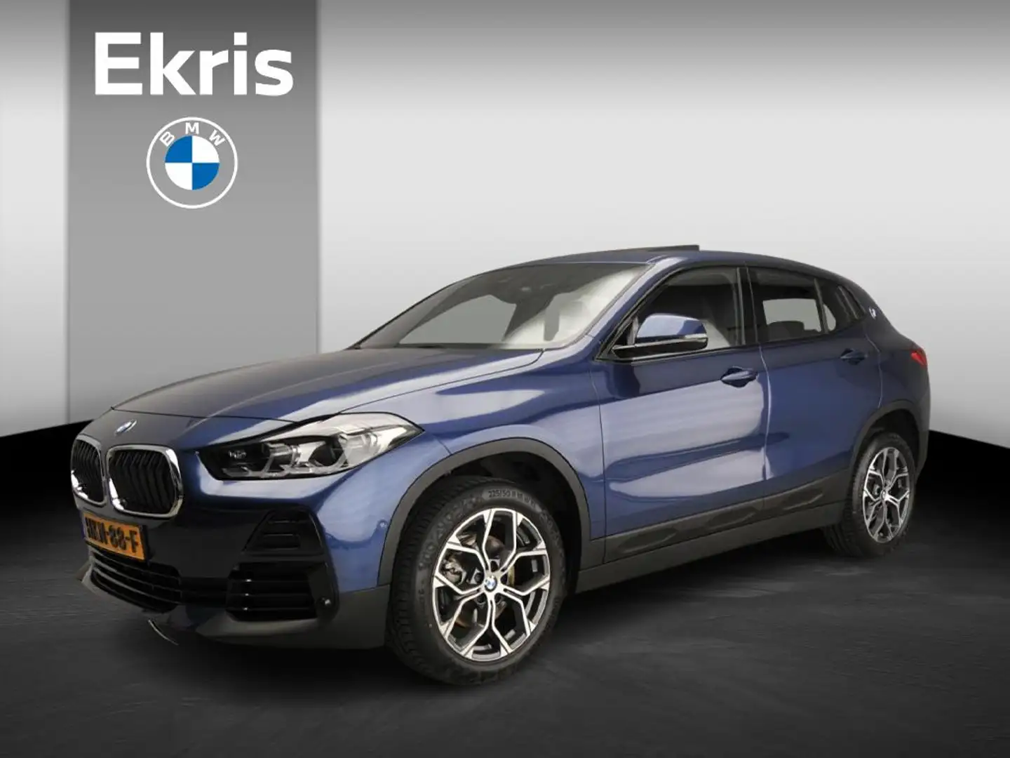 BMW X2 sDrive18d | handbak !! | LED | Navigatie | Trekhaa Blauw - 1