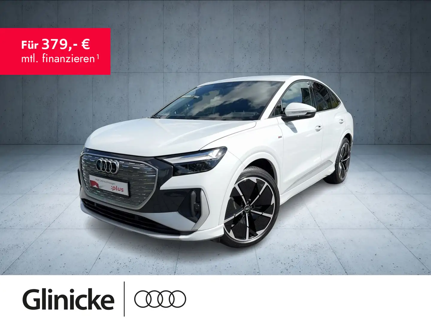Audi Q4 e-tron S line 35 21"/MMI/PBox/Assis Weiß - 1