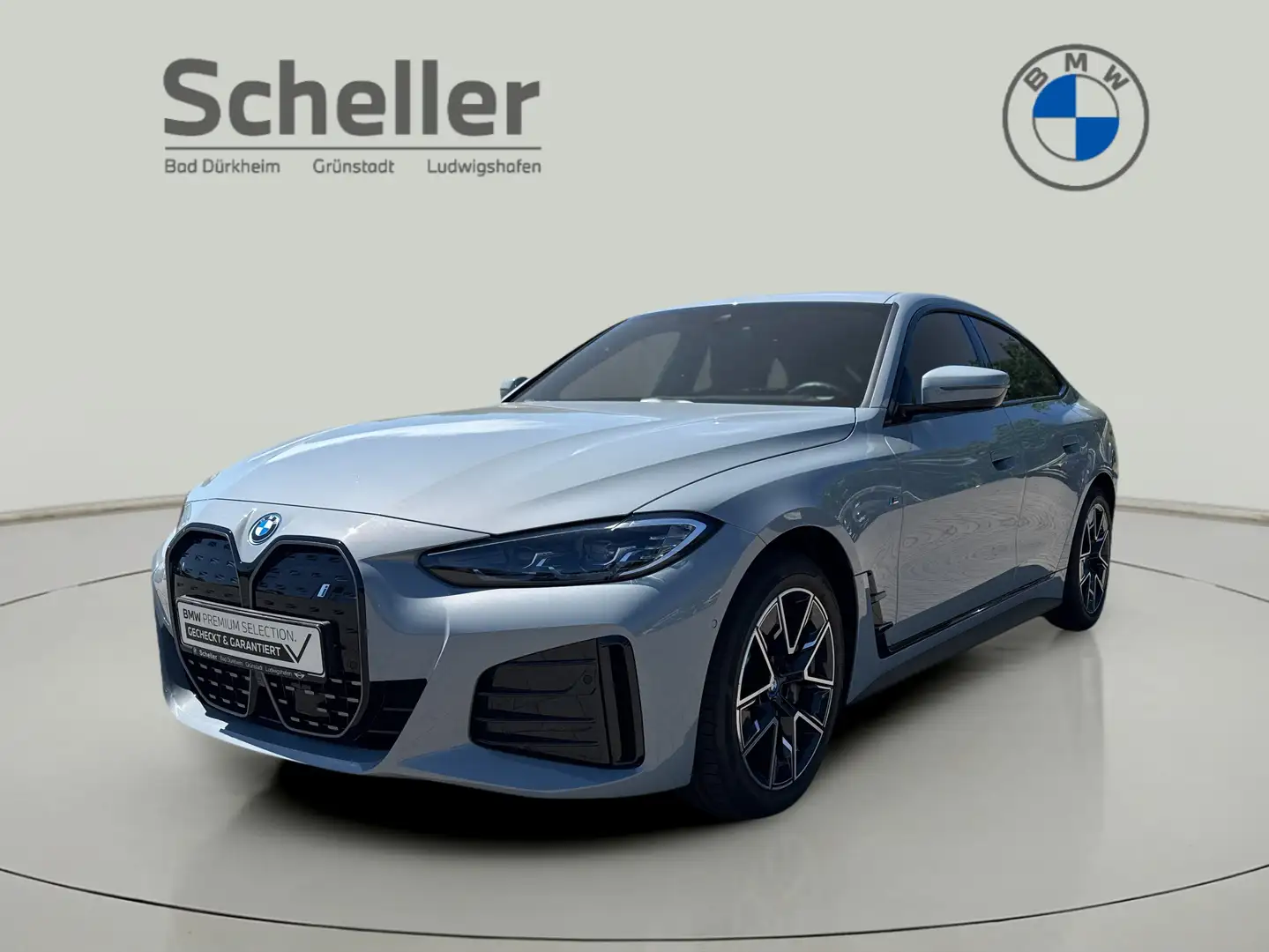 BMW i4 eDrive35 M Sport HiFi DAB LED RFK Klimaaut. Grau - 1