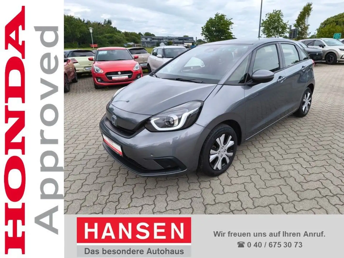 Honda Jazz 1.5 i-MMD Hybrid Elegance Gris - 1
