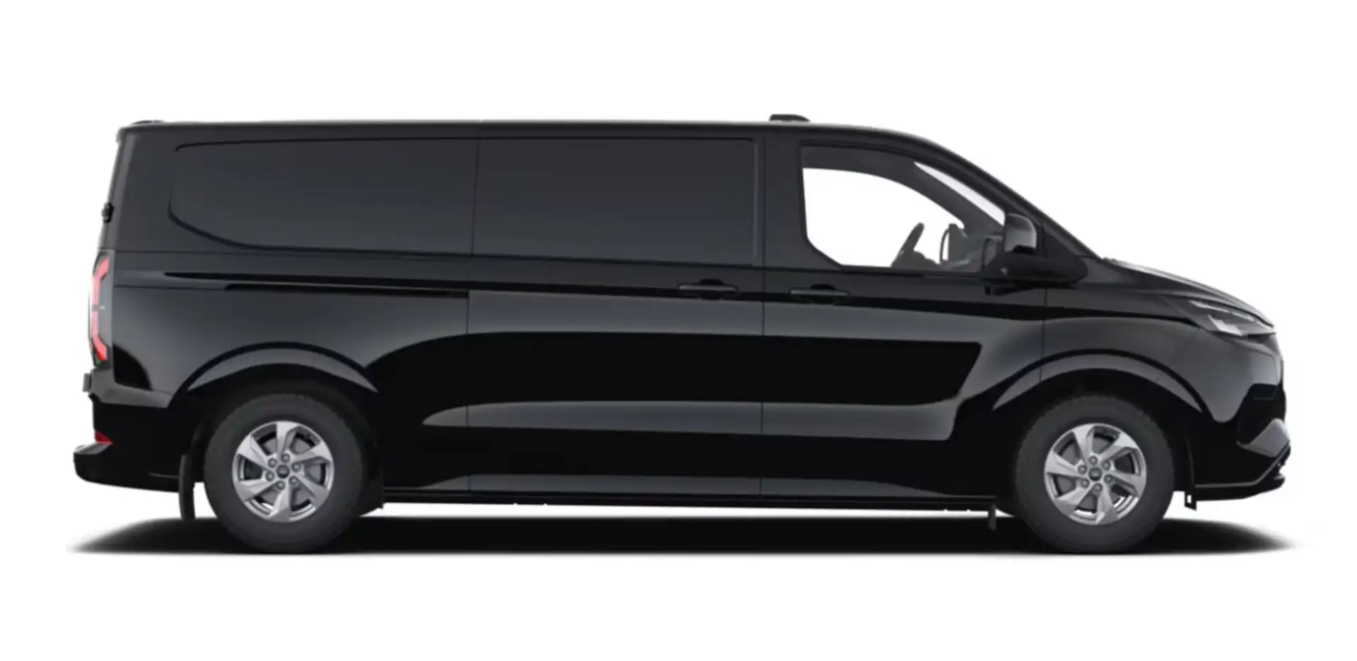Ford E-Transit Custom Limited DCiV 71kWh L1 ProPower 160 kW (2... Schwarz - 2