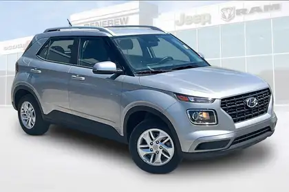Silver 2025 Hyundai Venue Continuously Variable Transmission