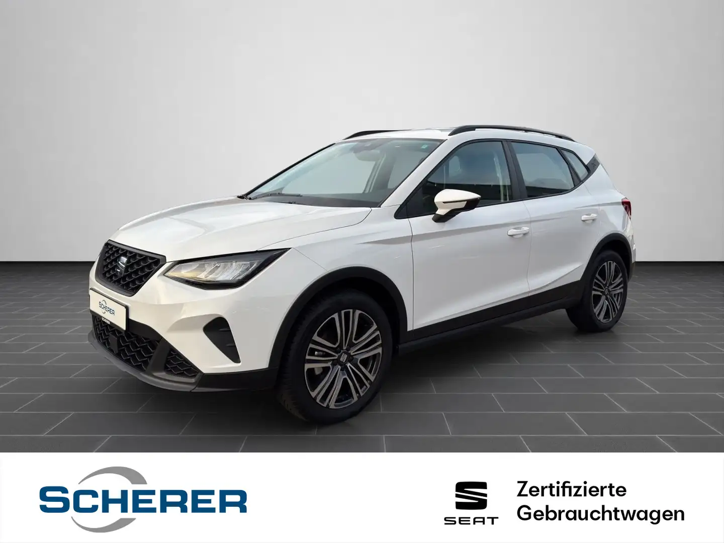 SEAT Arona Style Edition 1.0 TSI Climatronic SHZ Full Weiß - 1
