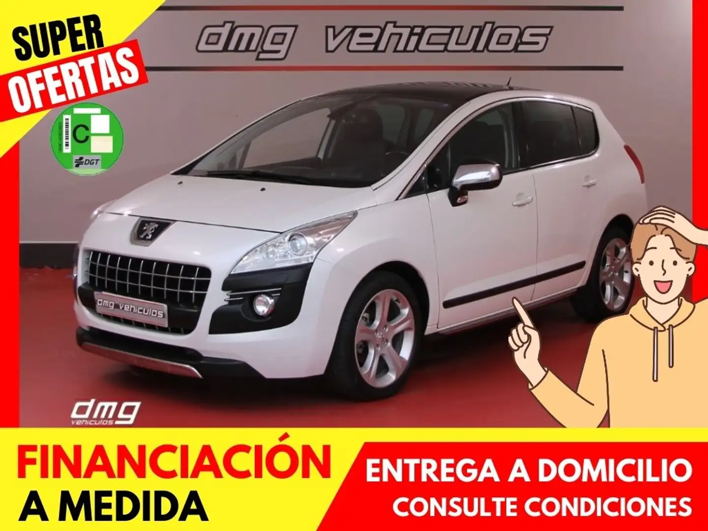 Peugeot 3008 1.6 THP Premium 156 Blanco - 1