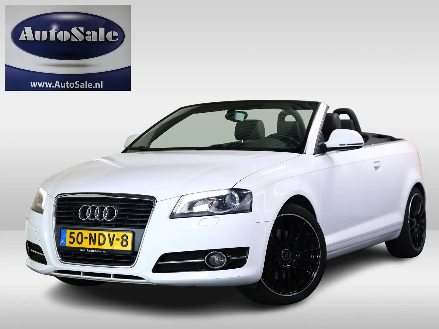 Audi A3 Cabriolet 2.0 TFSI 200pk S-Tronic BOSE LEDER XENON Wit - 1