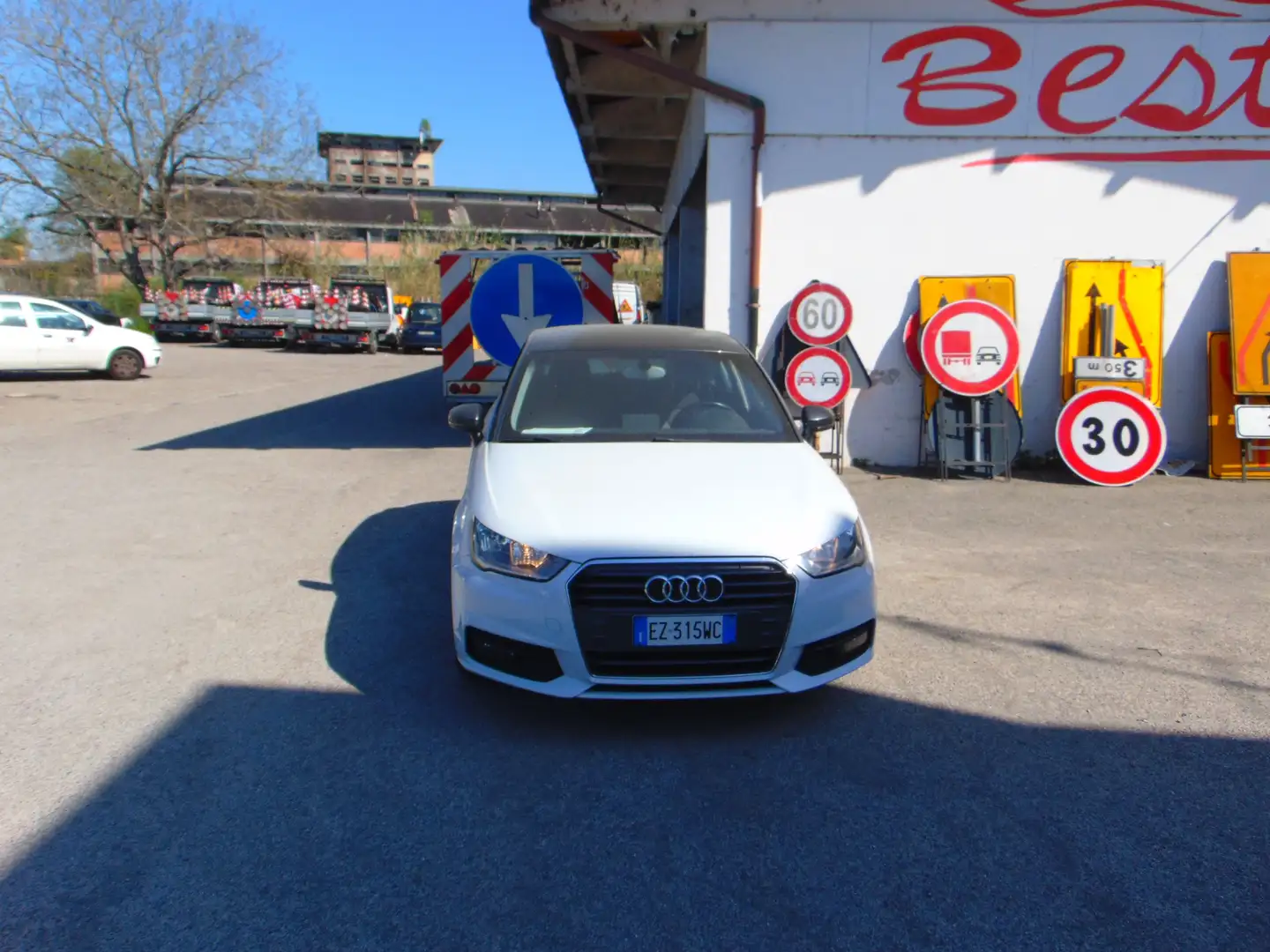 Audi A1 A1 Sportback 1.4 tdi Sport Bianco - 1