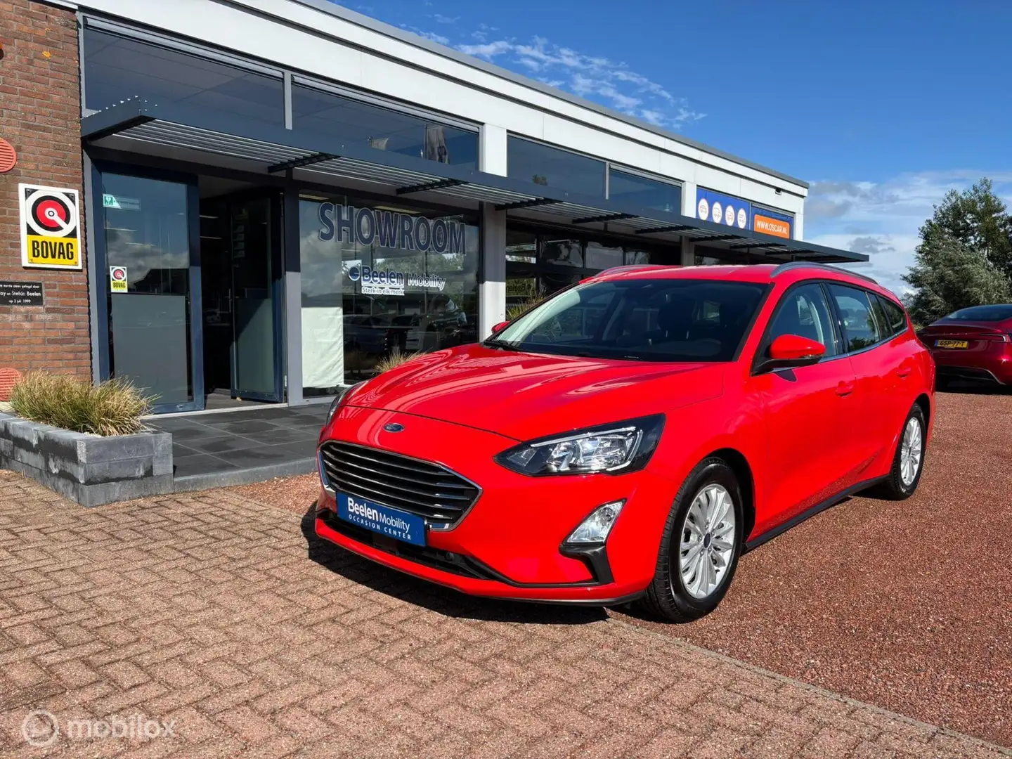 Ford Focus Wagon 1.0 EcoBoost Titanium Business | Climate | C Rood - 1