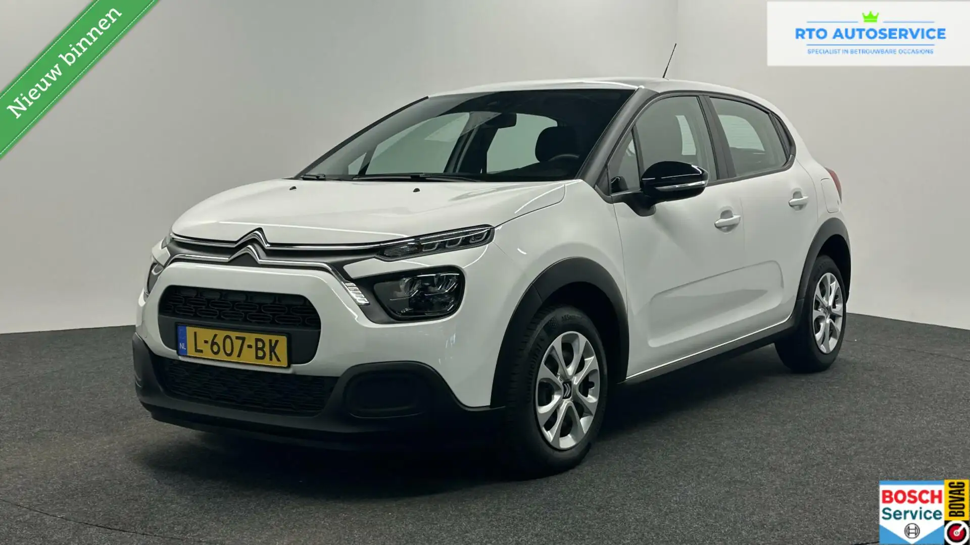 Citroen C3 1.2 PureTech Live AIRCO CRUISE. Bianco - 1
