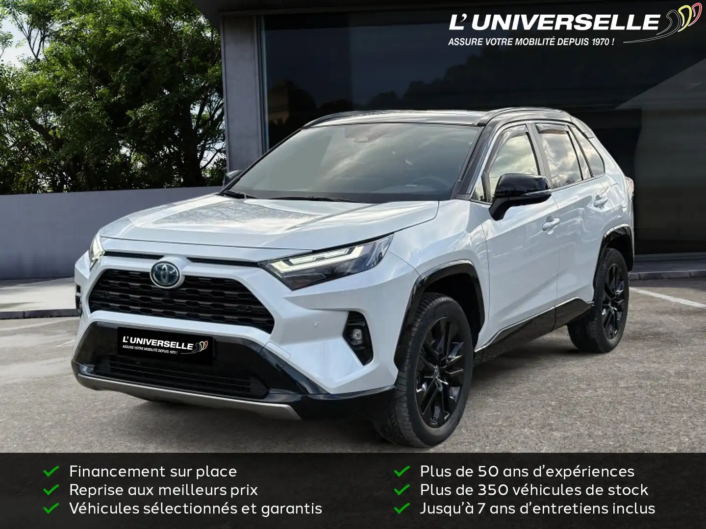 Toyota RAV 4 HYBRID 2WD STYLE PLUS Weiß - 1