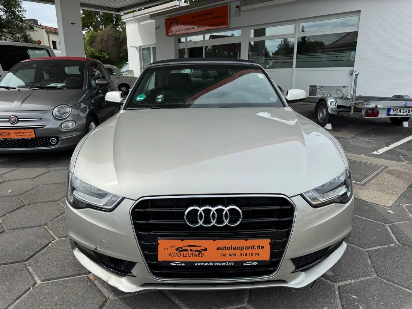Audi A5 Cabriolet 1.8 TFSI Silber - 2