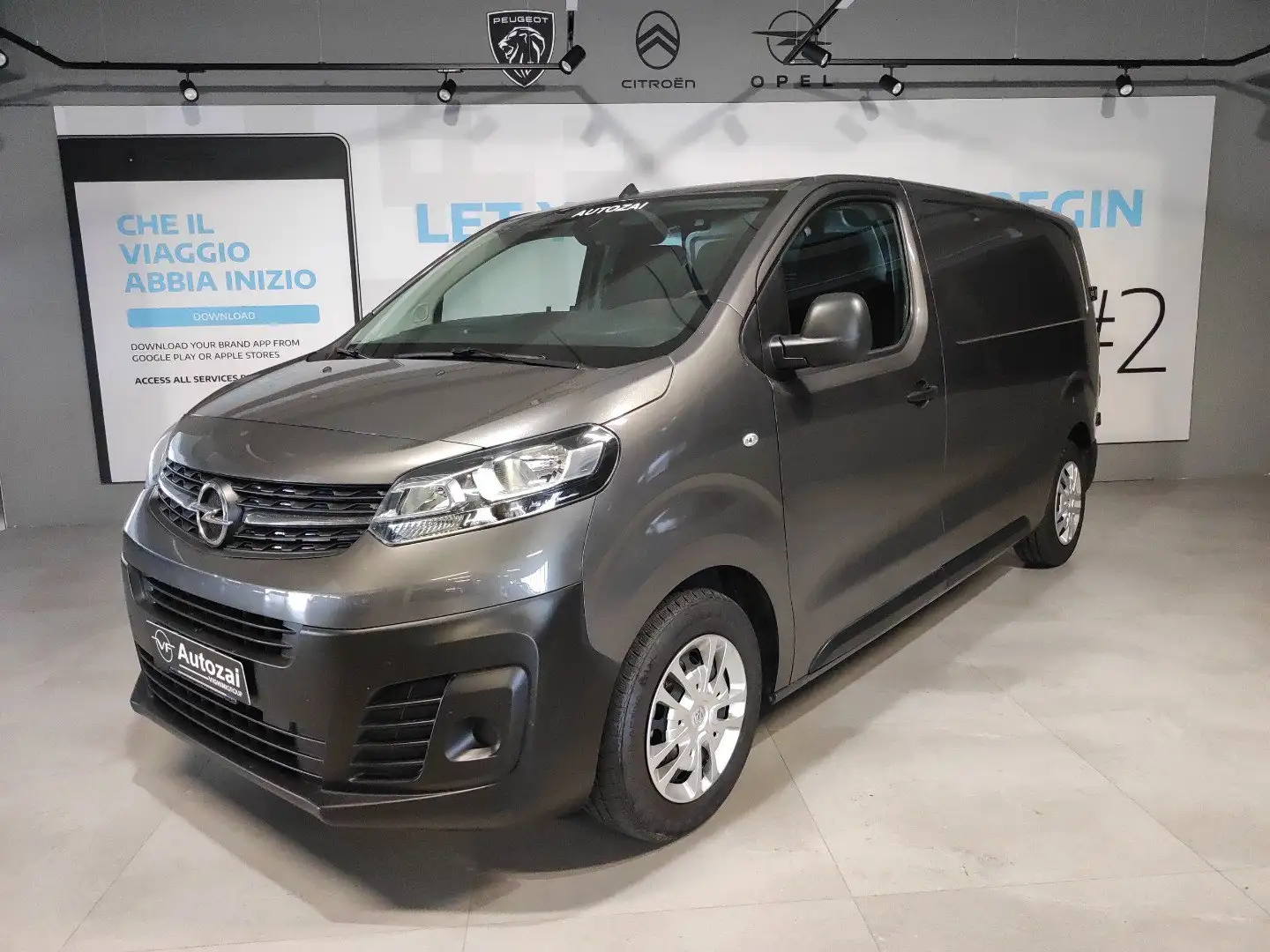 Opel Vivaro 2.0 Diesel 150CV S&S PL-TN M Furgone Enjoy Grigio - 1