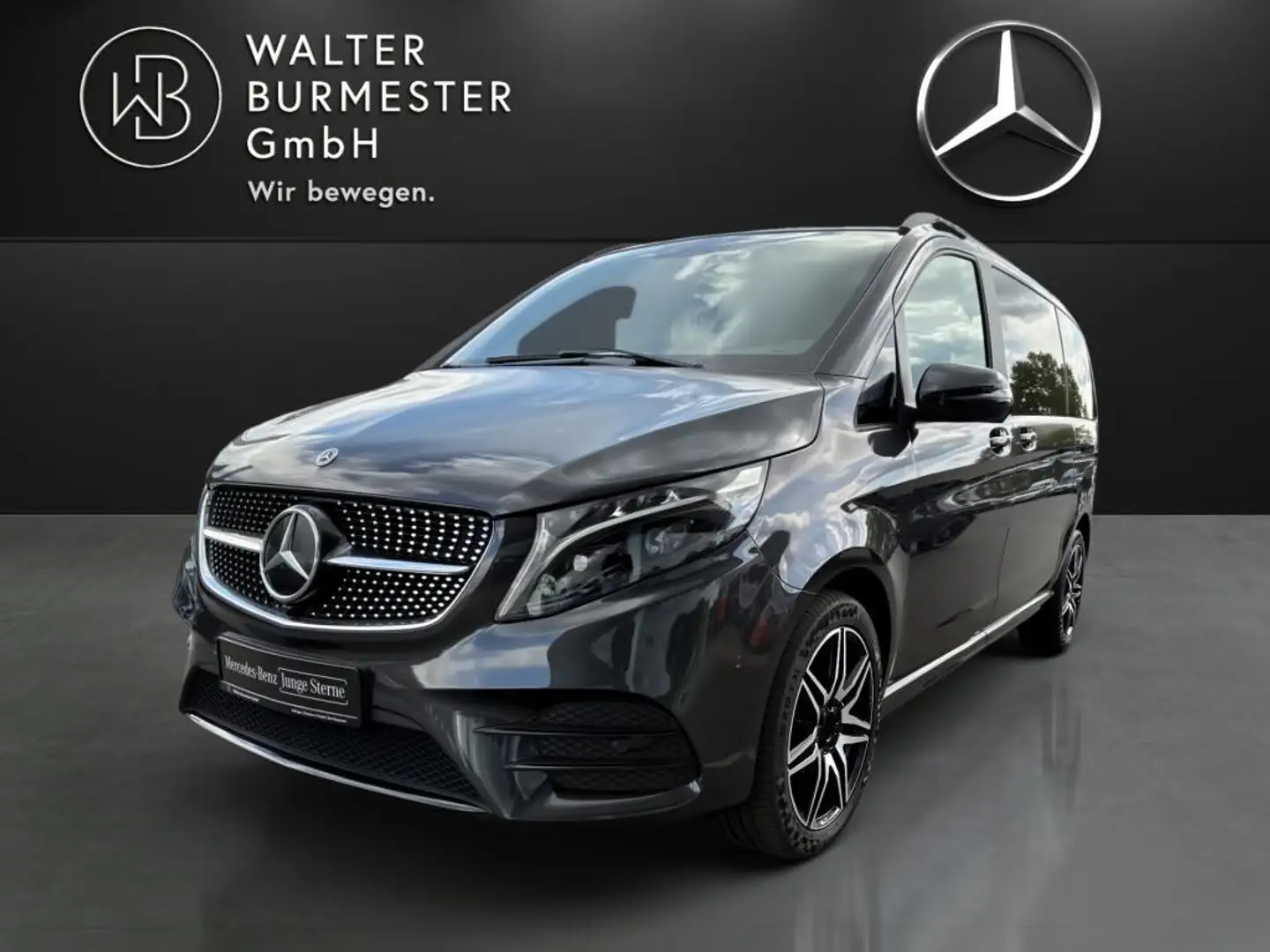 Mercedes-Benz V 250 d EDITION Kompakt +AMG+Night+StHz+KAMERA Gris - 1