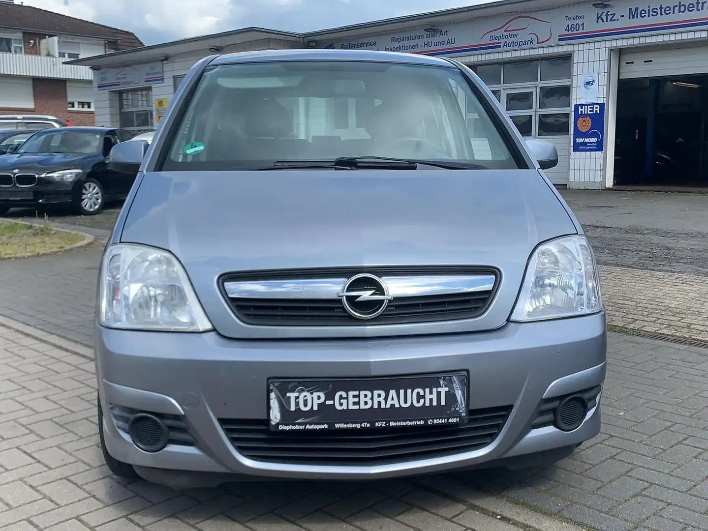 Opel Meriva "Edition"TÜV-02-2025"KLIMA"KETTE-NEU" Grau - 2