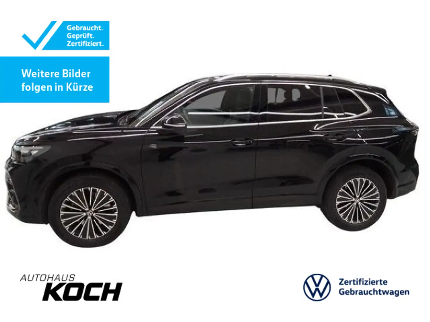 Volkswagen Tiguan 2.0TSI R-Line 4M DSG Leder AHK Pano Stand Schwarz - 1