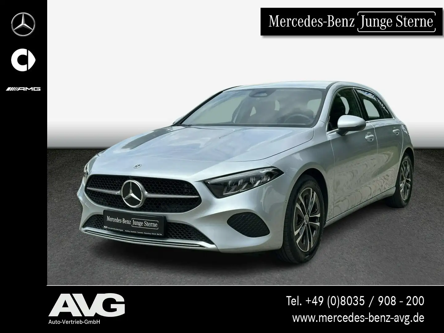 Mercedes-Benz A 180 A 180 Kompaktlimousine Progressive LED DAB RFK Silber - 1