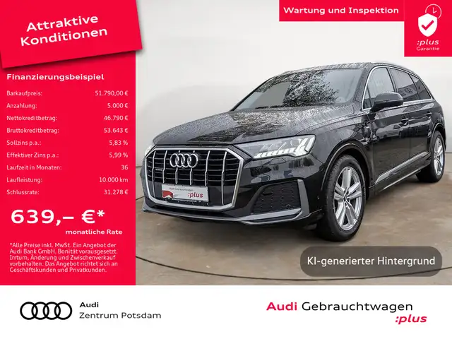 Audi Q7 S line 50 TDI quattro MATRIX AHK B&O STAND