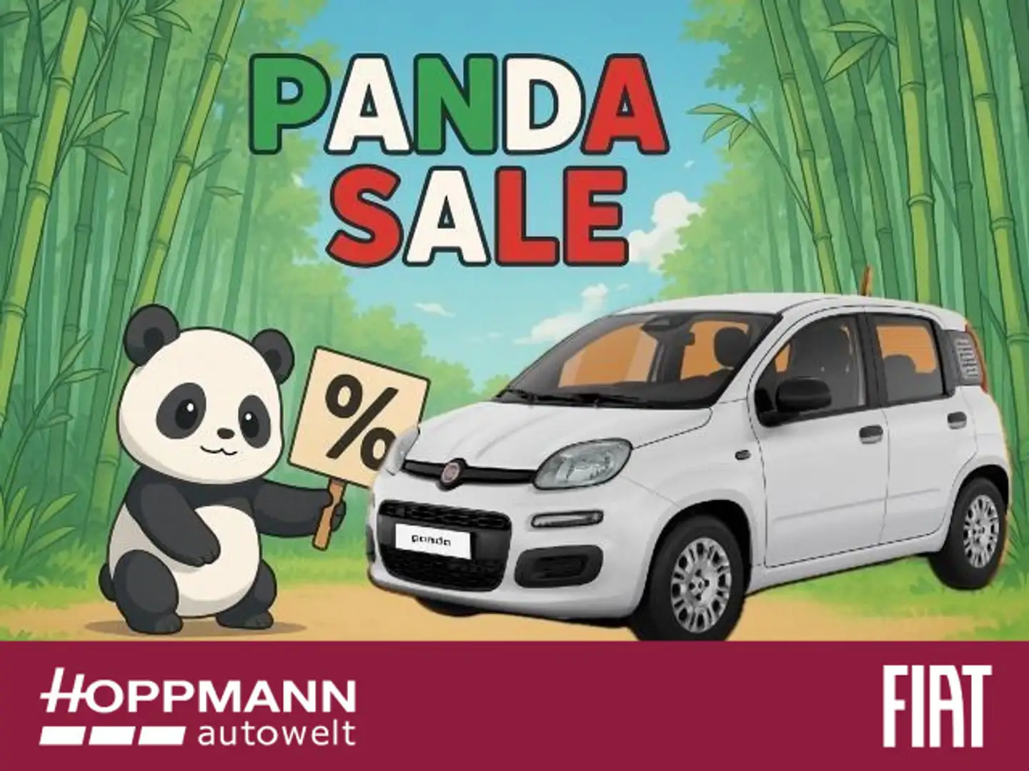 Fiat Panda ICON 1.0 GSE Hybrid 51 kW (70 PS) Blanco - 1